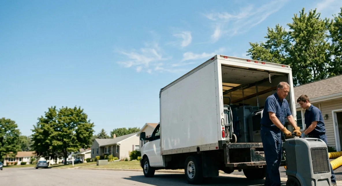 Water Damage Cleanup in Avon, IN near me